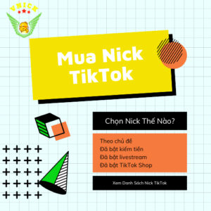 banner Mua Nick TikTok